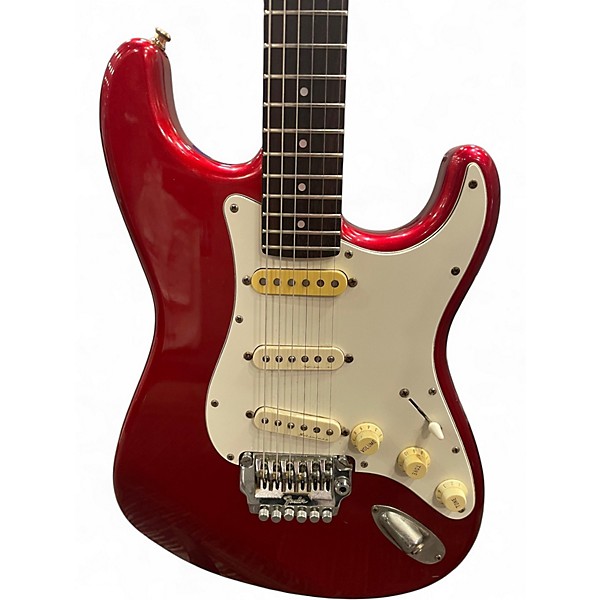 Used Fender CONTEMPORARY STRATOCASTER Candy Apple Red Solid Body Electric Guitar