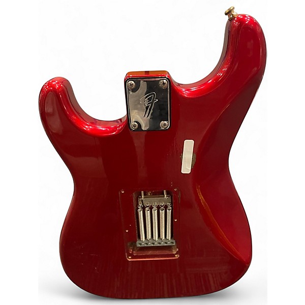 Used Fender CONTEMPORARY STRATOCASTER Candy Apple Red Solid Body Electric Guitar