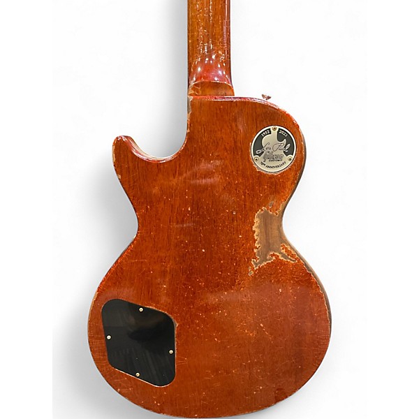 Used 2022 Gibson 1958 Reissue Murphy Aged Les Paul Lemonburst Solid Body Electric Guitar