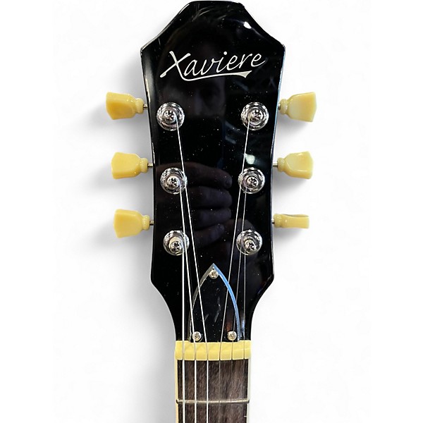 Used Xaviere LES PAUL Gold Solid Body Electric Guitar