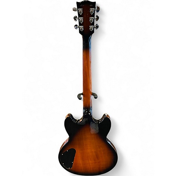 Used 2021 Gibson Midtown Standard 2 Tone Sunburst Hollow Body Electric Guitar