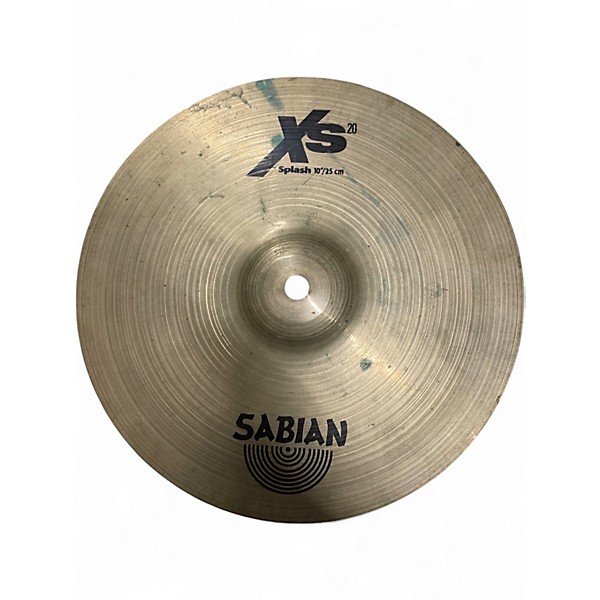 Used SABIAN 10in XS20 Splash Cymbal