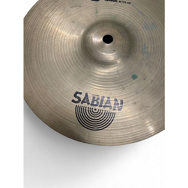 Used SABIAN 10in XS20 Splash Cymbal