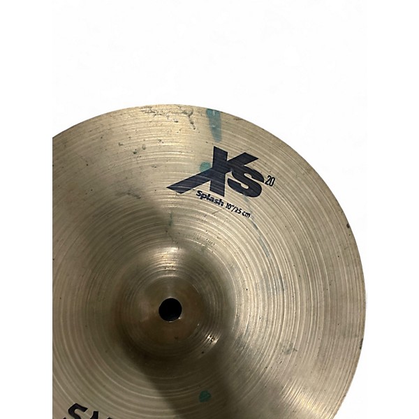 Used SABIAN 10in XS20 Splash Cymbal