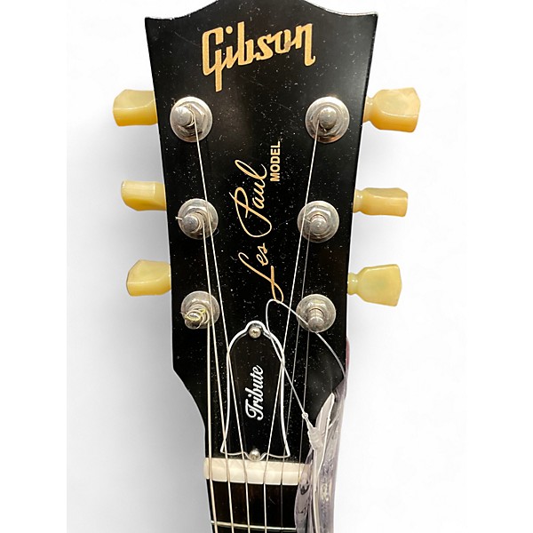 Used Gibson Les Paul Tribute Iced Tea Solid Body Electric Guitar