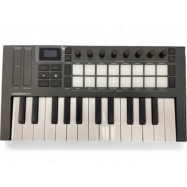 Used 2025 Novation LAUNCH KEY MINI 25 MIDI Controller