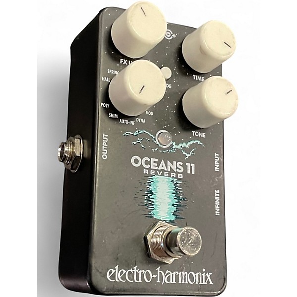 Used Electro-Harmonix Oceans 11  Reverb Effect Pedal