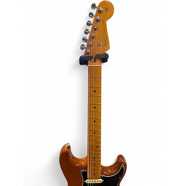 Used Fender American Professional II ROASTED PINE Stratocaster HSS Natural Solid Body Electric Guitar