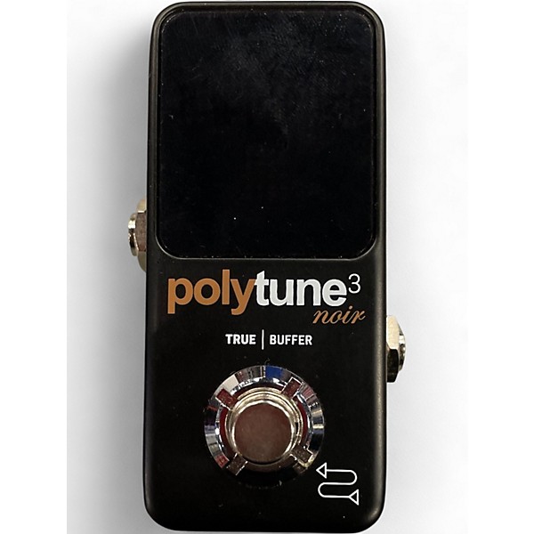 Used TC Electronic Polytune Noir Mini 3 Tuner Tuner Pedal
