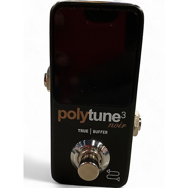 Used TC Electronic Polytune Noir Mini 3 Tuner Tuner Pedal