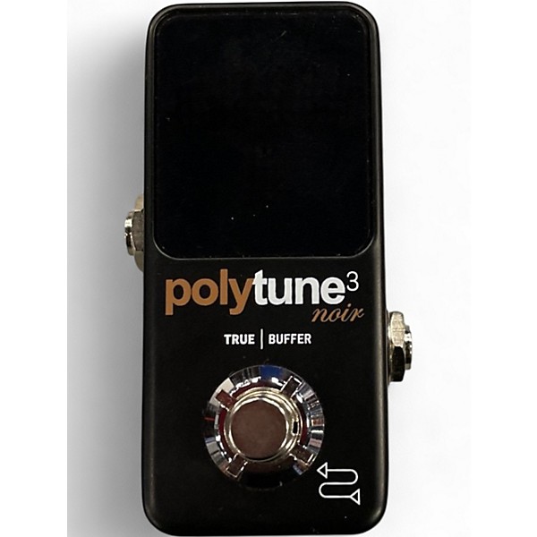 Used TC Electronic Polytune Noir Mini 3 Tuner Tuner Pedal