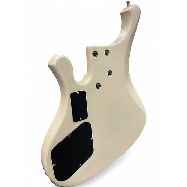 Used Washburn 5 String Olympic White Electric Bass Guitar