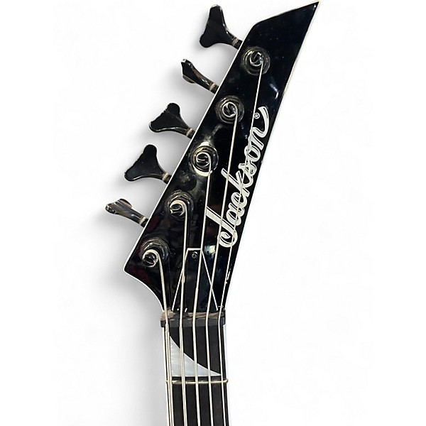 Used Jackson JS3V Concert 5 String Blue Burst Electric Bass Guitar