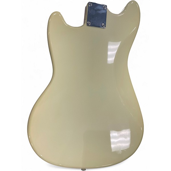 Used Iyv MUSTANG STYLE Black and Yellow Solid Body Electric Guitar