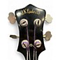 Used 1980s J.k Lado CUSTOM Black Electric Bass Guitar