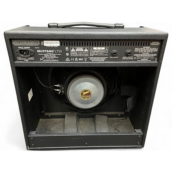 Used Fender Mustang LT50 50W 1x12 Guitar Combo Amp