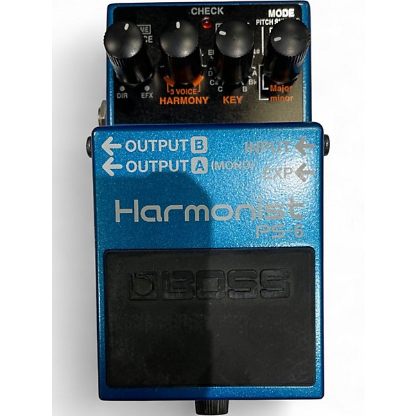 Used BOSS PS6 Harmonist Effect Pedal