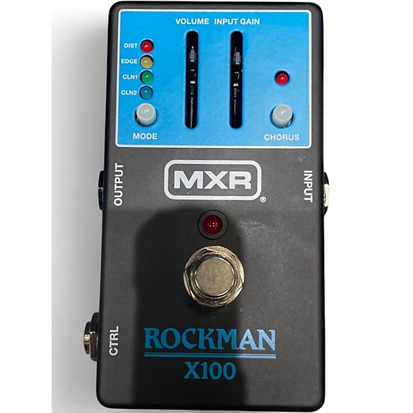 Used MXR ROCKMAN X100 Effect Pedal