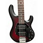 Used Sterling by Music Man StingRay 5 HH Ruby Red Burst Electric Bass Guitar