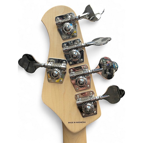 Used Sterling by Music Man StingRay 5 HH Ruby Red Burst Electric Bass Guitar