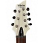 Used Schecter Guitar Research Demon 7 String White Solid Body Electric Guitar