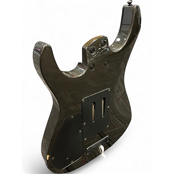 Used Fernandes Revolver Pro 7 Metallic Gray Solid Body Electric Guitar