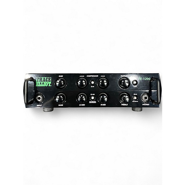 Used Trace Elliot TE-1200 Bass Amp Head