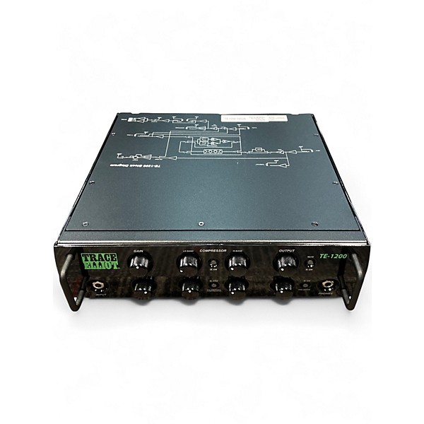 Used Trace Elliot TE-1200 Bass Amp Head