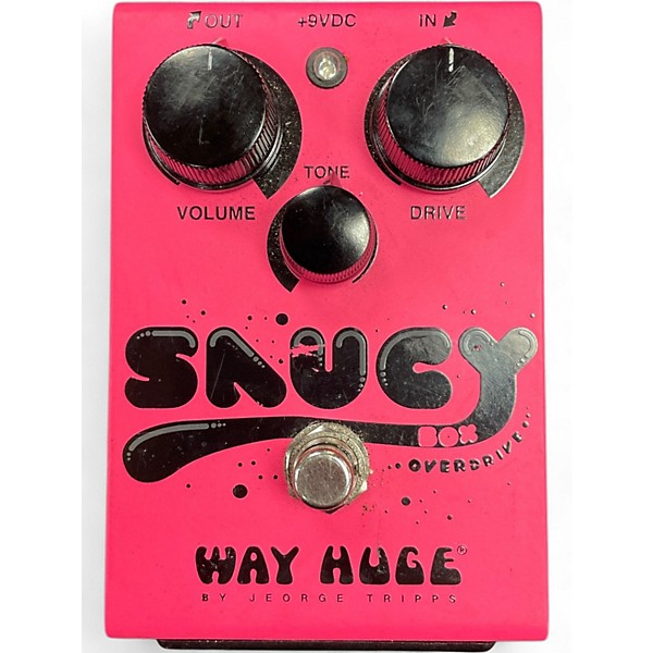 Used Way Huge Electronics SAUCY BOX OVERDRIVE Effect Pedal