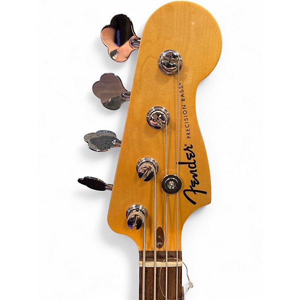 Used Fender Standard Precision Bass 2 Color Sunburst Electric Bass Guitar