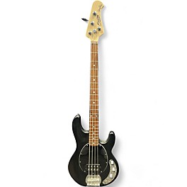 Used Sterling by Music Man Ray4 Satin Black Electric Bass Guitar