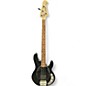 Used Sterling by Music Man Ray4 Satin Black Electric Bass Guitar thumbnail