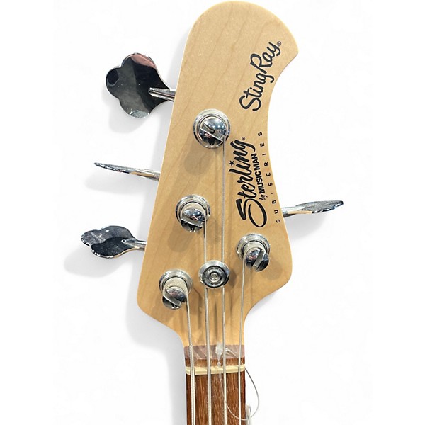 Used Sterling by Music Man Ray4 Satin Black Electric Bass Guitar
