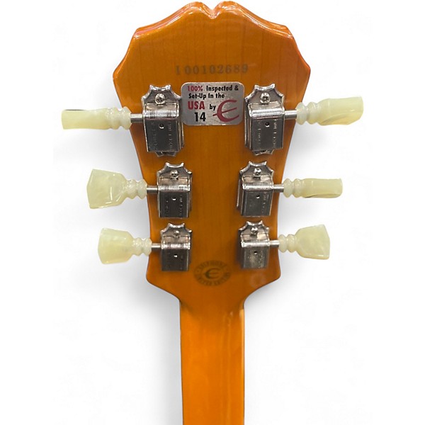 Used 2000 Epiphone Les Paul Standard LEMON BURST Solid Body Electric Guitar