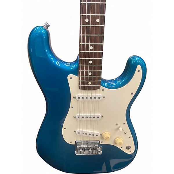 Vintage 1983 Fender Stratocaster Metallic Turquoise Solid Body Electric Guitar