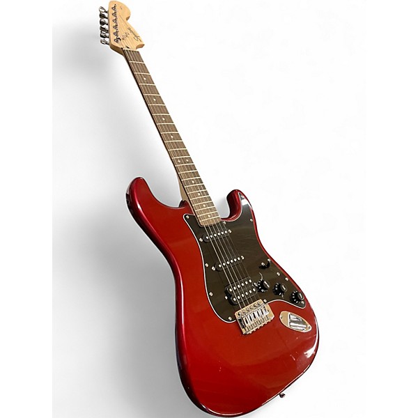 Used Squier Affinity Stratocaster Red Solid Body Electric Guitar