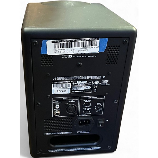 Used Mackie MR5 Powered Monitor