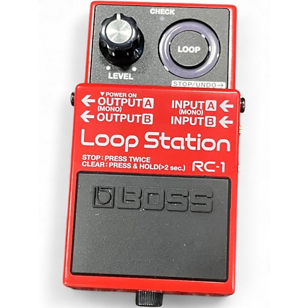 Used BOSS RC1 Loop Station Pedal