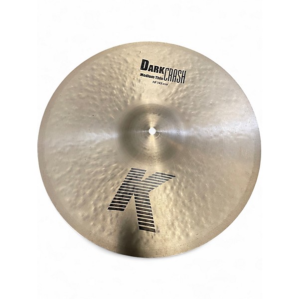 Used Zildjian 18in K Medium Dark Thin Crash Cymbal