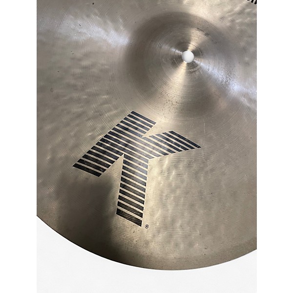 Used Zildjian 18in K Medium Dark Thin Crash Cymbal