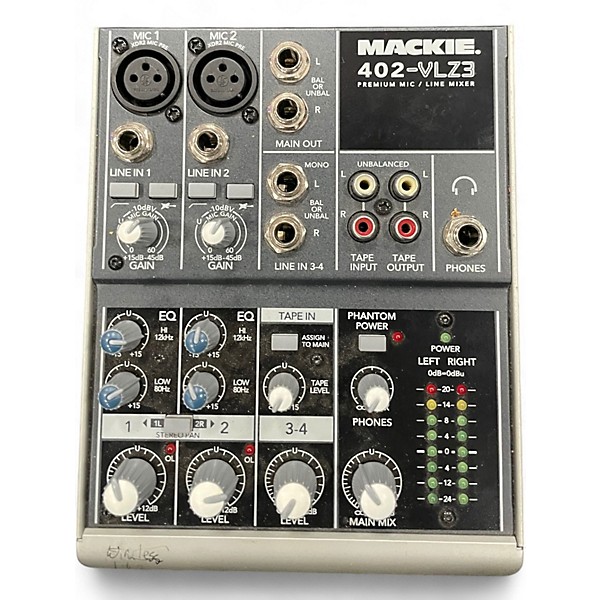 Used Mackie 402VLZ3 Unpowered Mixer
