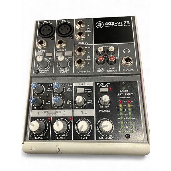 Used Mackie 402VLZ3 Unpowered Mixer