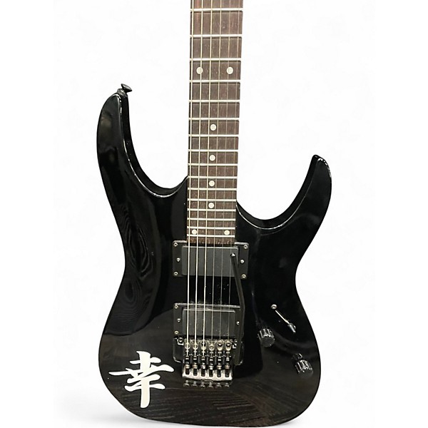 Used Ibanez IBZ 22 Black Solid Body Electric Guitar