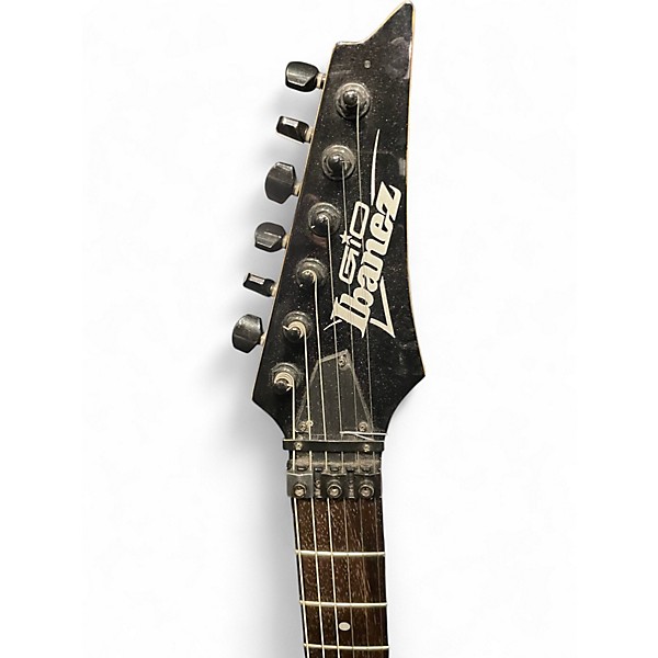 Used Ibanez IBZ 22 Black Solid Body Electric Guitar