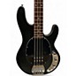 Used Sterling by Music Man S.U.B. StingRay RAY4 Trans Black Electric Bass Guitar