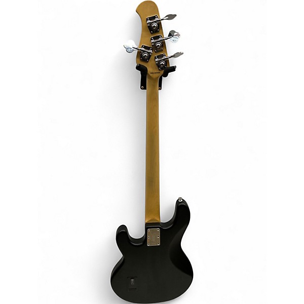 Used Sterling by Music Man S.U.B. StingRay RAY4 Trans Black Electric Bass Guitar