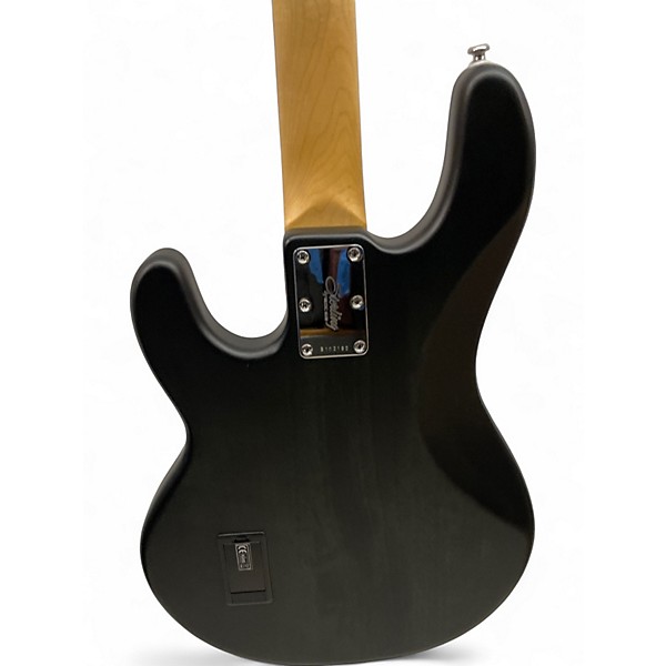 Used Sterling by Music Man S.U.B. StingRay RAY4 Trans Black Electric Bass Guitar