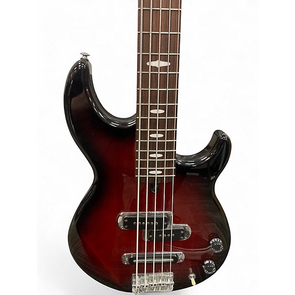 Used Yamaha BV415 Wine Red Electric Bass Guitar