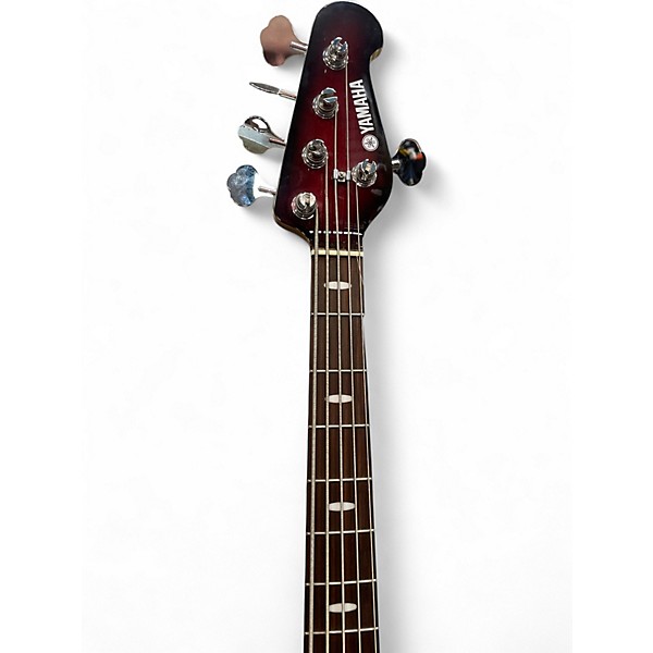Used Yamaha BV415 Wine Red Electric Bass Guitar