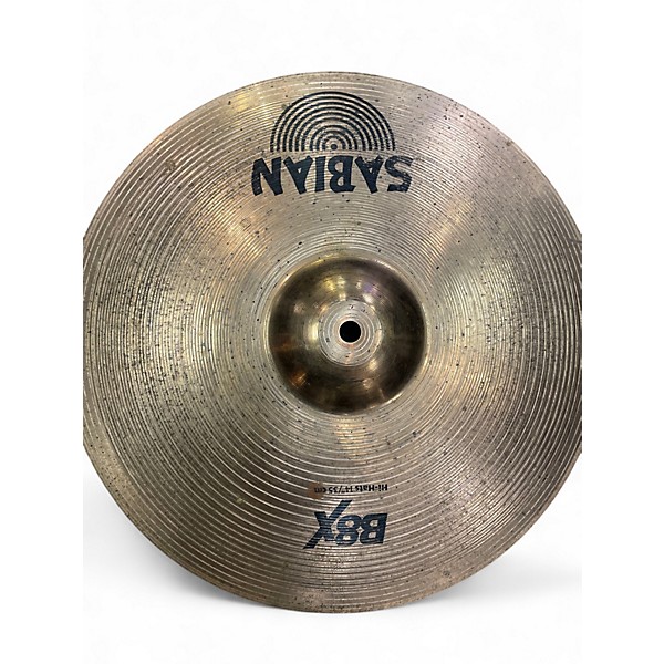 Used SABIAN 14in B8X HI HAT PAIR Cymbal